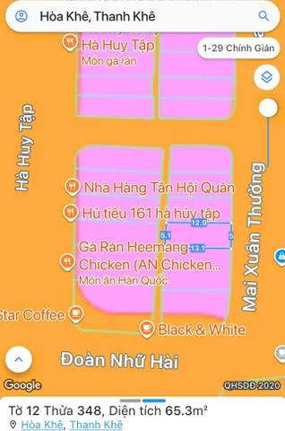 🍀ĐẤT MẶT TIỀN MAI XUÂN THƯỞNG –TẶNG NHÀ – 65M² – 5,75 TỶ - SÁT DOÀN NHƯ HÀI VS HÀ HUY TẬP
