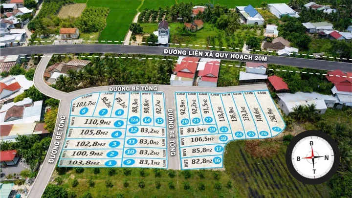 Bán Đất 83m2 có sẵn 83 m2 thổ cư giá 400 triệu tại Xã Suối Tiên Huyện Diên Khánh Khánh Hòa