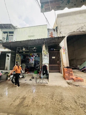 BÁN ĐẤT TẶNG NHÀ HỒ HỌC LÃM AN LẠC HẺM XE HƠI THÔNG 5,5X22 CHỈ 6 TỶ 7 (B1015)