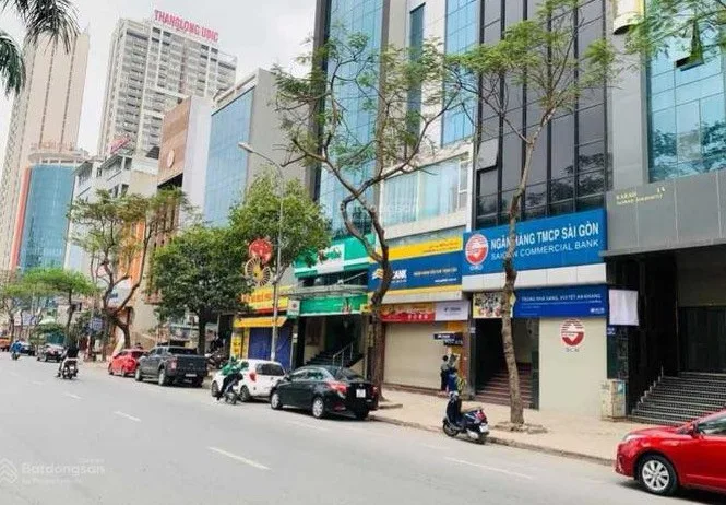 BÁN SIÊU PHẨM TOÀ VĂN PHÒNG ĐẲNG CẤP MẶT PHỐ LẠC LONG QUÂN-TÂY HỒ-DT 140M2 6 TẦNG MT 7.8M-GIÁ 97.5 TỶ
