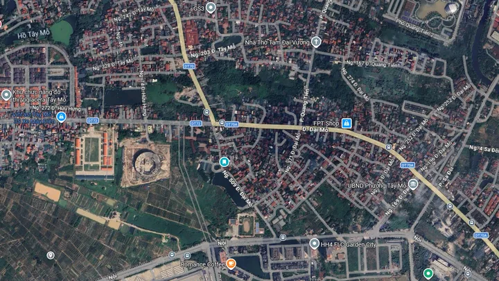 Bán Đất 200m2 có sẵn 200 m2 thổ cư giá 20 tỷ tại Phường Đại Mỗ Quận Nam Từ Liêm Hà Nội