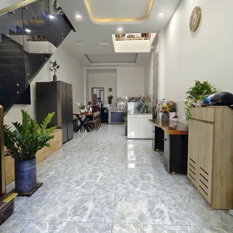 BÁN NHÀ MỚI HẺM XE HƠI NGỦ LÊ THỊ RIÊNG QUẬN 12 78M2 5,8 TỶ KẾ MEGA HIỆP PHÚ