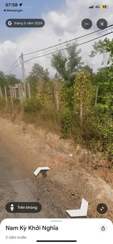 Bán Đất 354.6m2 có sẵn 60 m2 thổ cư giá 1.45 tỷ tại Thị trấn Buôn Trấp Huyện Krông A Na Đắk Lắk