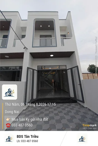 Bán Nhà riêng 105m2 Giá 2.49 tỷ tại Đường Hương Lộ 6 Xã Thạnh Phú Huyện Vĩnh Cửu Đồng Nai