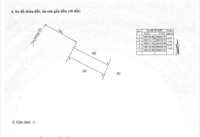 0938113403 Bán Đất mặt tiền 2/4 Ninh Hiệp 96m2 có sẵn 96 m2 thổ cư giá 3ty552tr tại Phường Ninh Hiệp Thị xã Ninh Hòa Khánh Hòa