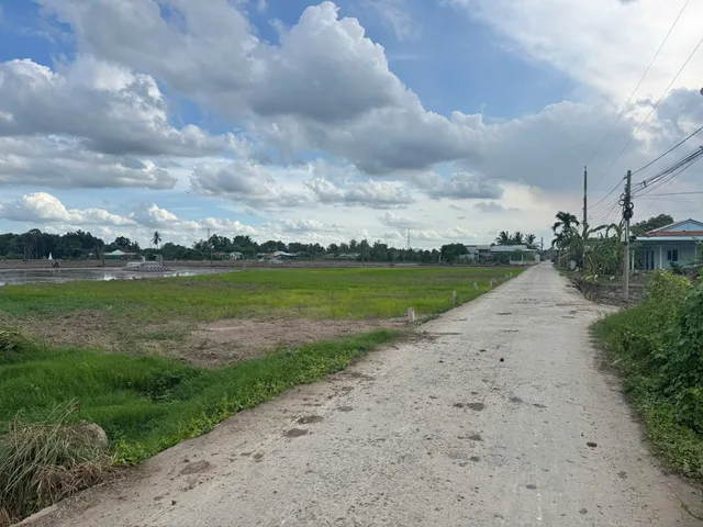 bán đất thổ cư 5x28,5 mt Nguyễn Văn Thọ đông dân cư ra TL833 1Km gần nhiều tiện ích