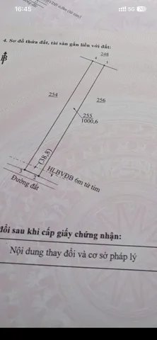 Bán Đất 1000m2 giá 500 triệu tại Xã Thuận Lợi Huyện Đồng Phú Bình Phước