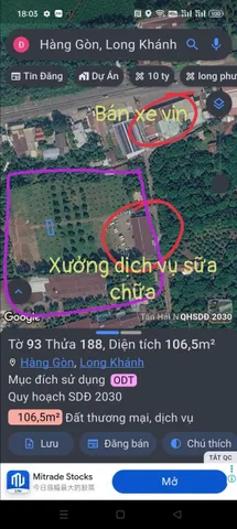 Bán dự án 143 nền full đất đô thị ngay thành phố long khánh .