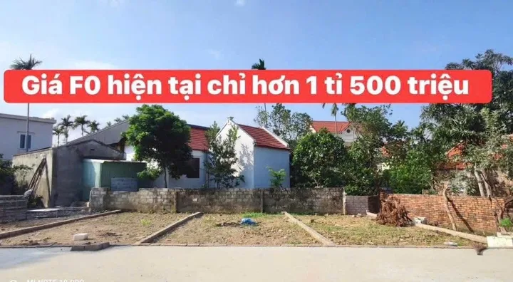 Bán Đất 50m2 có sẵn 50 m2 thổ cư giá 1.52 tỷ tại Thuỷ Sơn ô tô tận nơi.l/h:076.231.9990 e Thúy