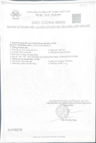 Bán Nhà Hẻm 165-167-167/1 Bùi Đình Tuý, Phường 24, Quận Bình Thạnh