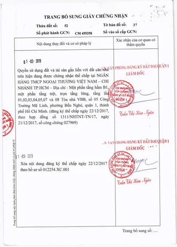 Bán Nhà Mặt Tiền 31 Trần Khắc Chân, P. Tân Định, Quận 1