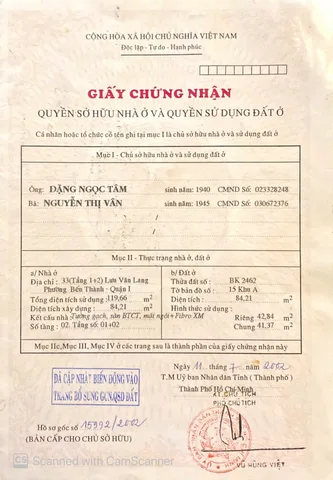 Bán Nhà Mặt Tiền 33 Lưu Văn Lang, Phường Bến Thành, Quận 1