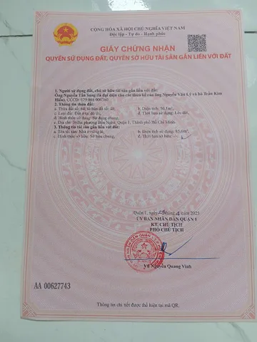 Bán Nhà Mặt Tiền 36Bis Lê Lợi, P. Bến Nghé, Quận 1