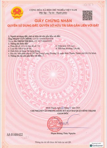 Bán Nhà Mặt Tiền 297 Nơ Trang Long, Phường 13, Bình Thạnh