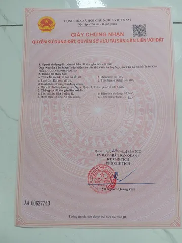Bán Nhà Mặt Tiền 36Bis Lê Lợi, P. Bến Nghé, Quận 1