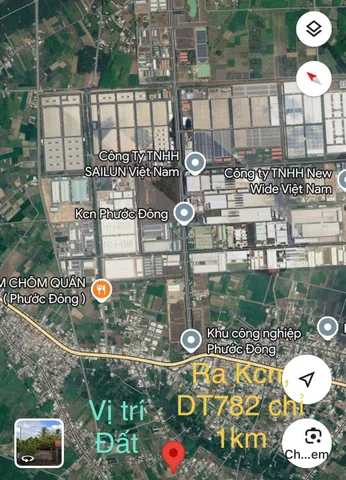 Bán Đất 181m2 giá 1.295 tỷ tại Đường Cầu Ô, Gò Dầu Tây Ninh.