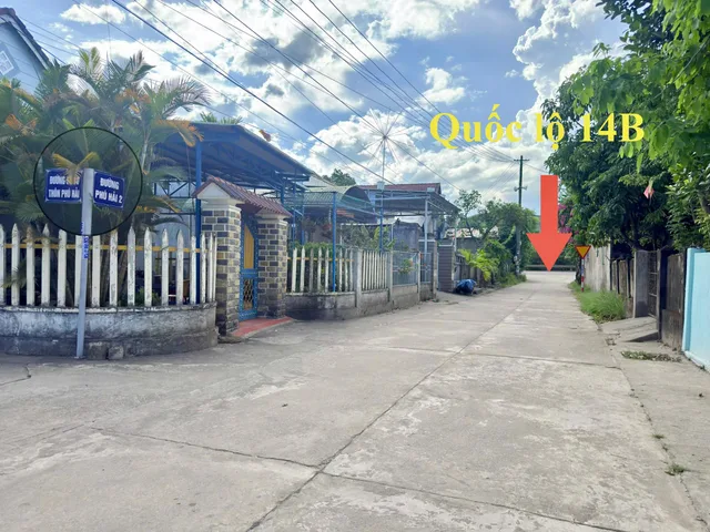 LÔ GÓC PHÚ HẢI - ĐƯỜNG 7M - CÁCH QUỐC LỘ 14B CHỈ 50M