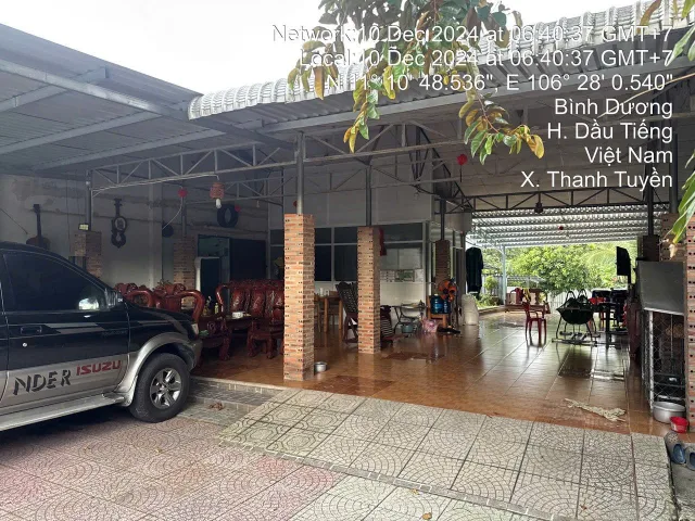 Bán Nhà riêng 1277m2 có sẵn nhà cấp 4, Xã Thanh Tuyền Huyện Dầu Tiếng Bình Dương