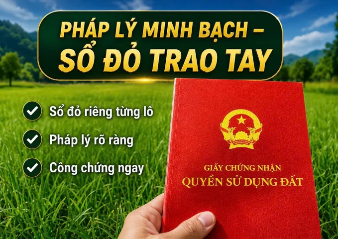 CHIẾT KHẤU NGAY 200 TRIỆU – MẢNH ĐẤT 94M² SẴN SỔ TẠI PHÚ THÀNH, LẠC THỦY