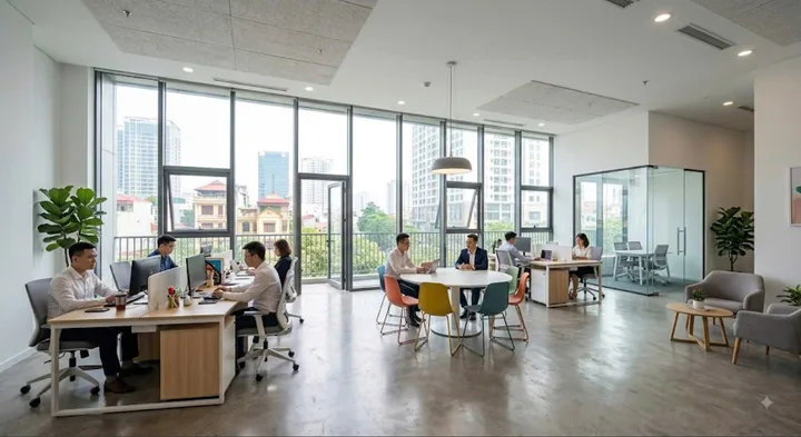Cho thuê tòa nhà 5 lầu mặt tiền 30 tháng 4 gần chợ xuân khánh giá dưới 70 triệu