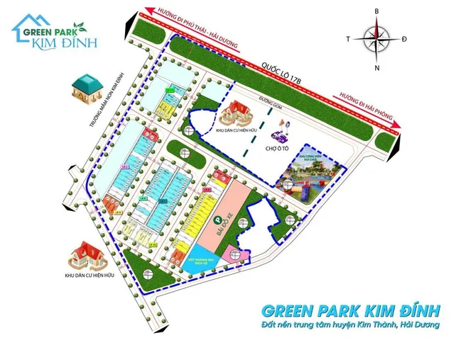 🌿 GREEN PARK KIM ĐÍNH – HƠN 100M², MẶT TIỀN 5M | GIÁ 7 TỶ