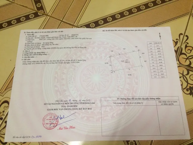 💥 CHÍNH CHỦ CẦN BÁN 5 SÀO ĐẤT SAU CHỢ ĐẠT LÝ 💥