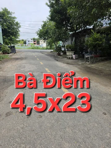 💥Bán Đất 110m2 có sẵn 100 m2 thổ cư mặt tiền Bà Điểm Huyện Hóc Môn TP. Hồ Chí Minh