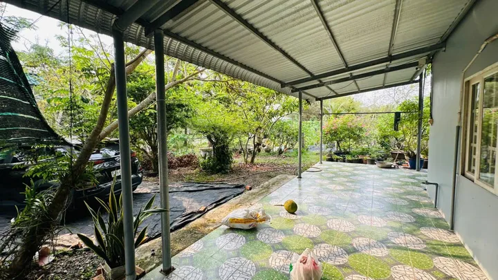 Bán nhà vườn xã Phước Thạnh, Củ Chi 1922m², 44x40.5m, ngay Đ. Pham Thị Xạ, sẵn nhà vườn ao cá và nhiều loại cây ăn trái