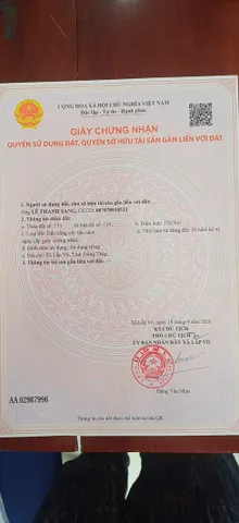 Bán Đất 174.9m2 giá 1.3 tỷ tại Đường Quốc lộ 54 Xã Bình Thành Huyện Lấp Vò Đồng Tháp