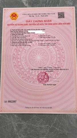 Bán Nhà Mặt Tiền 10 Thạch Thị Thanh, Tân Định, Quận 1