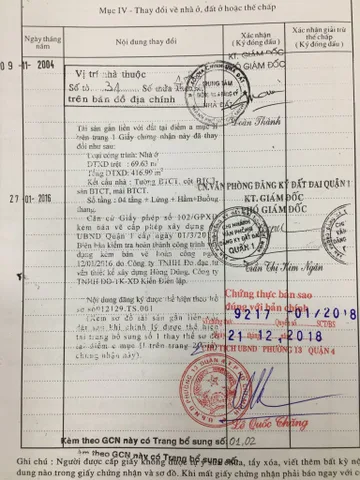 Bán Nhà Hẻm 40/38 Calmette, Nguyễn Thái Bình, Q1