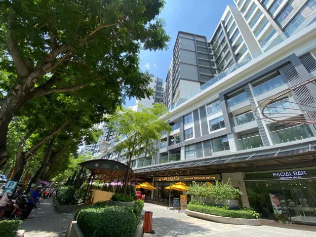 Biệt thự trên không xe hơi đậu cửa celadon city hồ bơi vô cực công viên 16ha