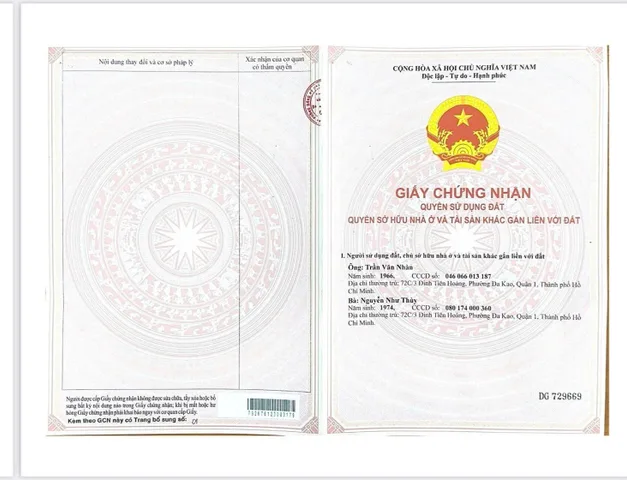 Bán Nhà Hẻm 345/41 Trần Hưng Đạo, Cầu Kho, Quận 1