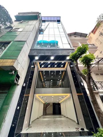 Cho NHÀ ĐƯỜNG TÂN MAI. 85M2 - 7 TẦNG. THANG MÁY. GARA Ô TÔ. GIÁ 40TR/ THÁNG.
