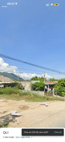 Bán Đất 557.7m2 có sẵn 400 m2 thổ cư giá 6.8 tỷ tại - Chọn - Xã Vạn Thạnh Huyện Vạn Ninh Khánh Hòa