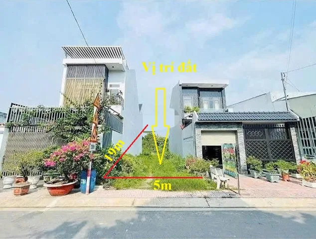 Bán Gấp 95m2 MTĐ Đào Văn Thử giá 890tr gần cầu vượt Củ Chi, Sổ Hồng Riêng