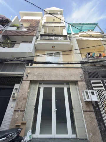 Bán Nhà 60m2-5 lầu-chỉ 12,59 tỷ hẻm ô tô ngay Nơ Trang Long