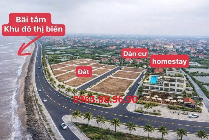 Bán Đất nền dự án tại Đường bộ ven biển, Xã Hải Xuân, Huyện Hải Hậu, Nam Định