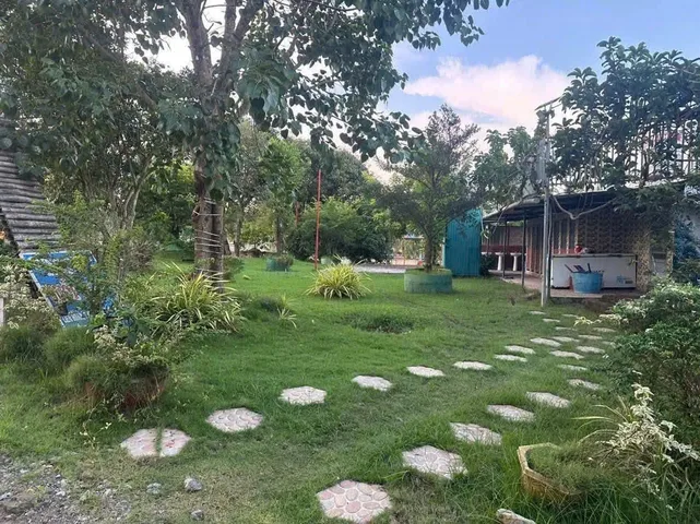 BÁN NHANH CĂN NHÀ VƯỜN NGHĨ DƯỠNG SIÊU ĐẸP 2000M2, 3PN+2WC CÂY ĂN TRÁI GIÁ 2TỶ750