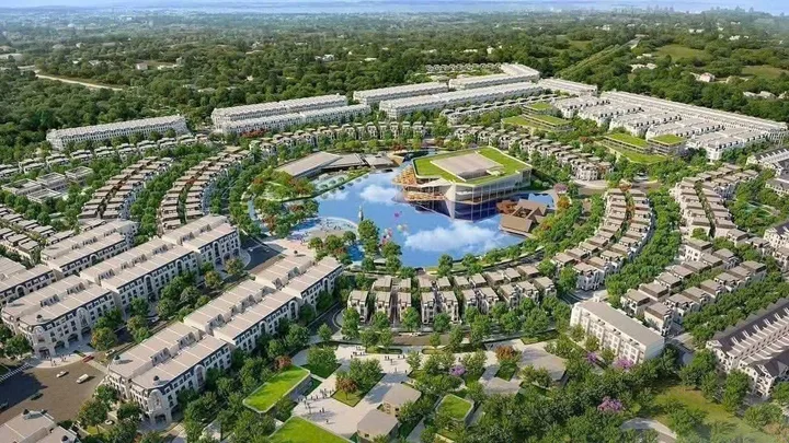 Bán Nhà PHÂN LÔ ĐƯỜNG ĐÔI 33m vỉa hè 7m , 5 tầng x100m2 KDT HINODE KIM CHUNG - HOÀI ĐỨC