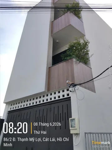 BÁN NHÀ HẺM Ô TÔ THẠNH MỸ LỢI Quận 2  108.6M² – NỞ HẬU 9M – SÀN 274,2M² – FULL NỘI THẤT – 15,9 TỶ thang máy