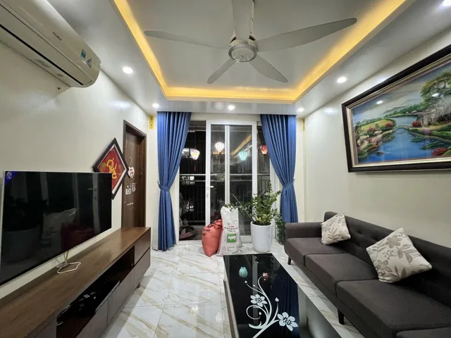 Cho thuê căn hộ chung cư 283 Khương Trung, Thanh Xuân, nhà đẹp full nội thất, 3 ngủ, 2vs