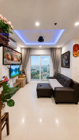 BÁN CĂN GÓC CHUNG CƯ PHÚ GIA NHÀ BÈ 72M² 3.25 TỶ VIEW QUẬN 1 FULL NỘI THẤT