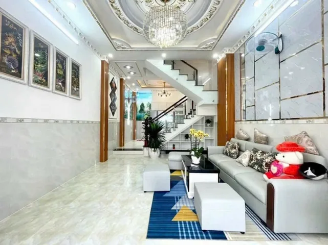 BÁN NHÀ HẺM XE HƠI HUỲNH TẤN PHÁT SÁT QUẬN 7 53M² 4PN 5,1 TỶ