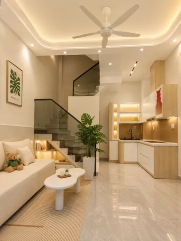NHÀ MỚI 4x5M THẠCH LAM – 3 TẦNG BTCT – FULL NỘI THẤT – 2PN 3WC – CHỈ 4.25 TỶ