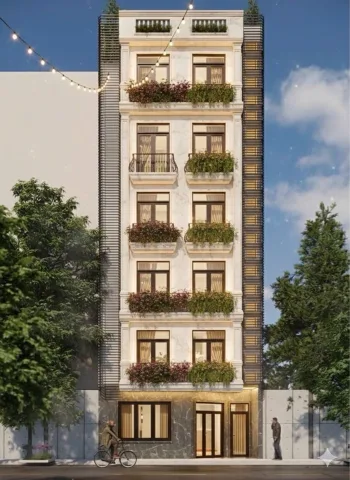 Bán Nhà XÂY MỚI 7 TẦNG THANG MÁY X90m2 , 20pkk , ngay bệnh viện đa khoa đan phượng