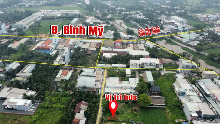 Bán Đất 275m2 có sẵn 261 m2 thổ cư giá 3.95 tỷ tại Đường Bình Mỹ Xã Bình Mỹ Huyện Củ Chi TP. Hồ Chí Minh