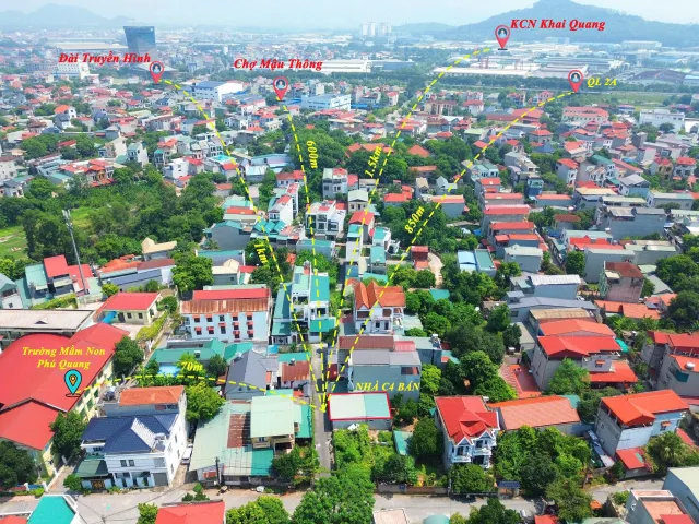 Bán nhà riêng Đôn Hậu, gần khu công nghiệp Khai Quang kinh doanh được DT85m MT7,16m 1,95ty