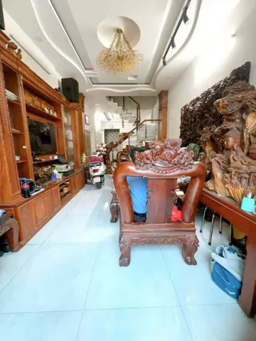 BÁN NHÀ MỚI 4 TẦNG HẺM XE HƠI THỐNG NHẤT GÒ VẤP 72M² 8,49 TỶ KẾ LOTTE MART