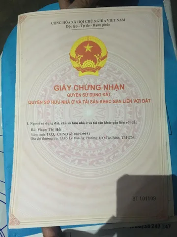 Bán Nhà Mặt Tiền 204 Phan Đăng Lưu, Phường 3, Quận Phú Nhuận